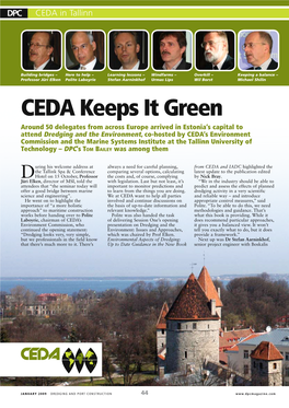 CEDA Keeps It Green