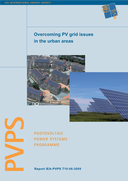 Overcoming PV Grid Issues in the Urban Areas
