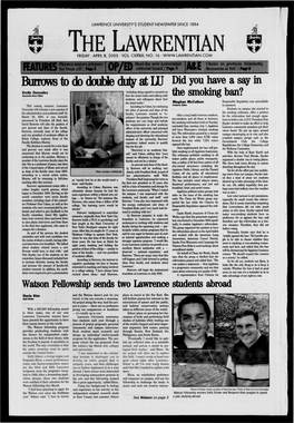 Volume CXXII, Number 16, April 8, 2005