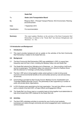Report Format Including Decision Notice for Cabinet