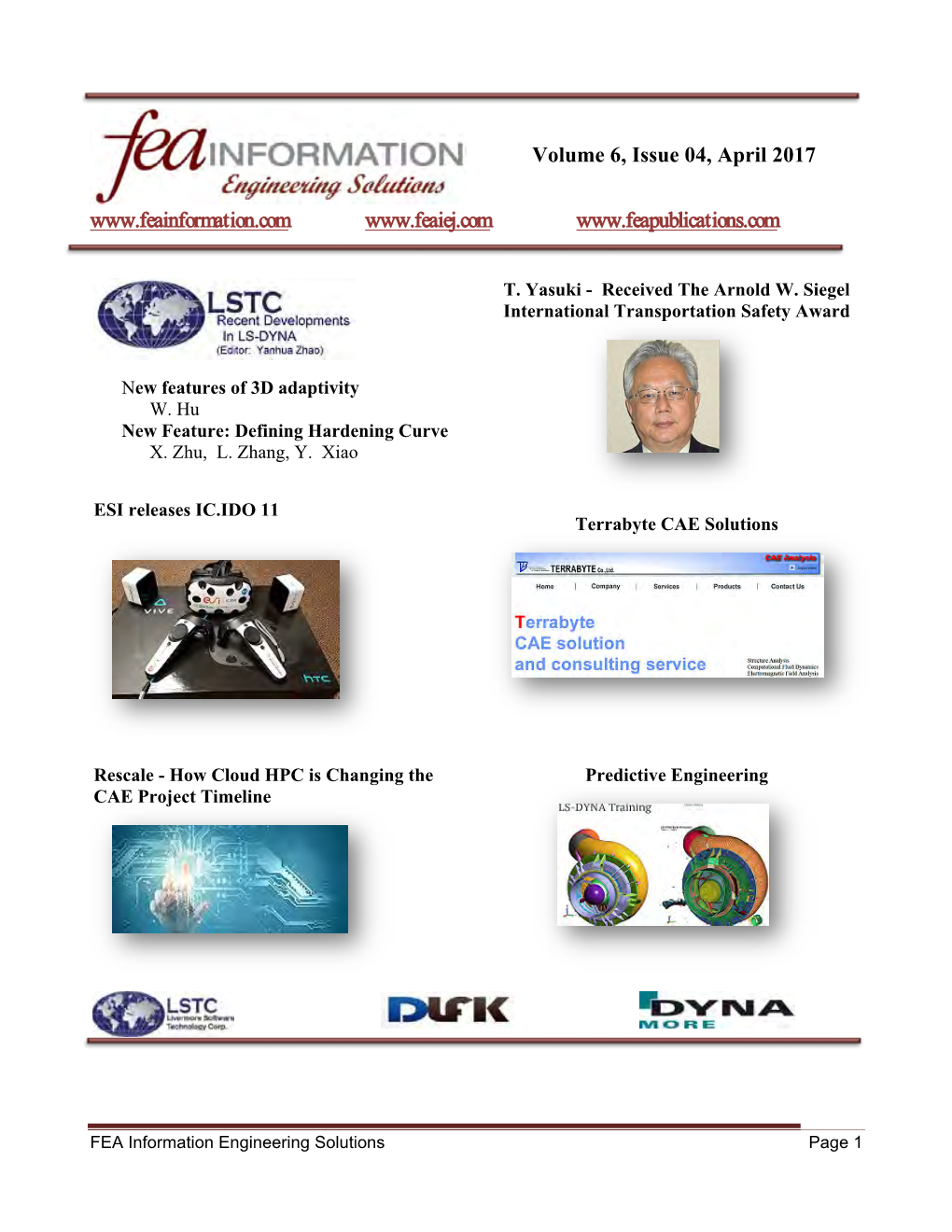 FEA Newsletter April 2017