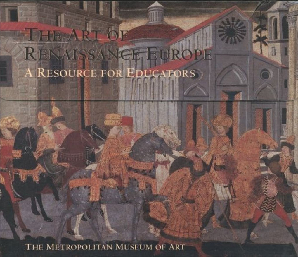 The Art of Renaissance Europe, a Resource for Educators (2001)