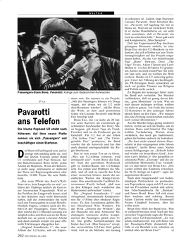 Pavarotti Ans Telefon