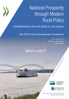 National Prosperity Through Modern Rural Policy Competitiveness and Well-Being in Rural Regions
