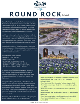 Round Rock Community Profile