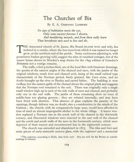 The Churches of Bix