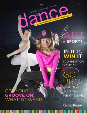 Dance \ Premier Issue \ Fall 2013