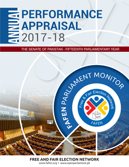 FAFEN Senate of Pakistan 15Th Parliamentary Year Annual Report
