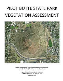 Pilot Butte State Park Vegetation Assessment