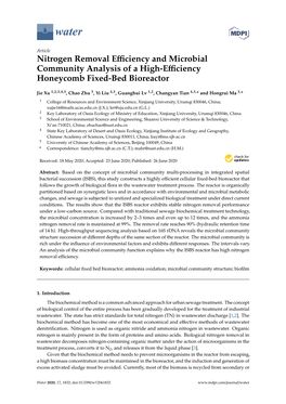 Nitrogen Removal Efficiency and Microbial Community Analysis of A