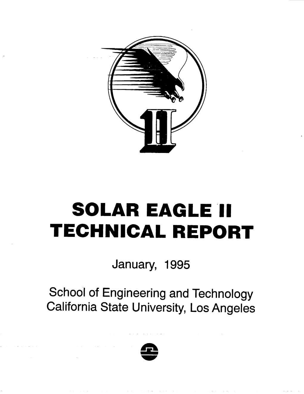 Solar Eagle Ii Technical Report