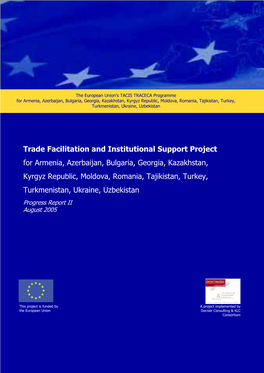 Trade Facilitation and Institutional Support Project for Armenia