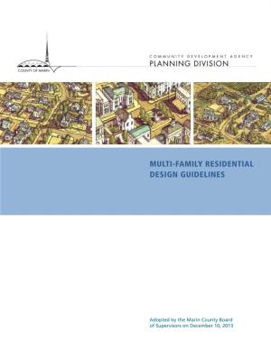 Multi-Family Residential Design Guidelines[PDF]