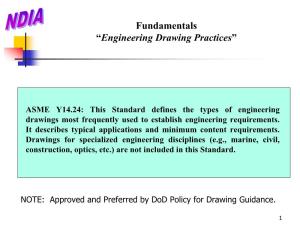 Fundamentals “Engineering Drawing Practices”