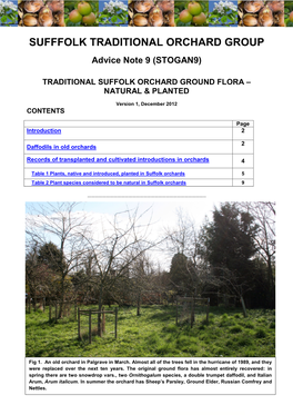 Sufffolk Traditional Orchard Group