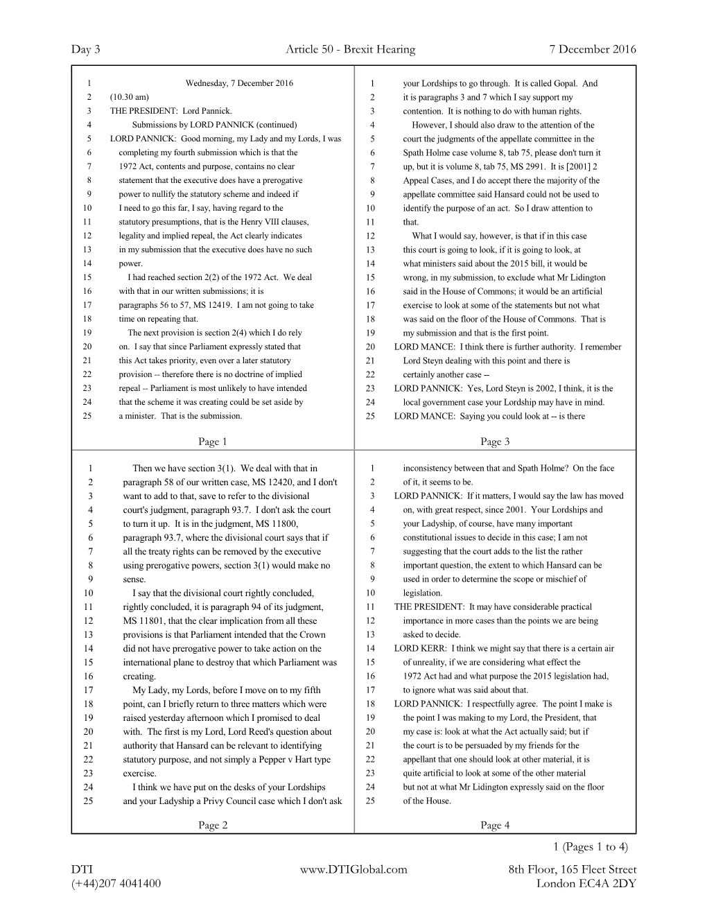 Article 50 Brexit Appeal