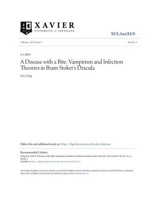 A Disease with a Bite: Vampirism and Infection Theories in Bram Stoker's Dracula Duy Dang