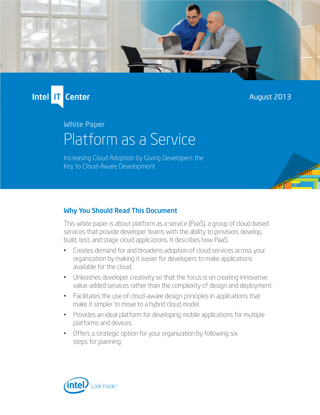 Platform As a Service (Paas) Drives Cloud Demand