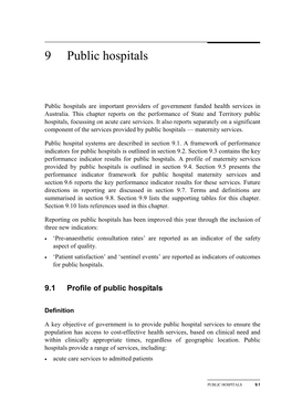 Chapter 9 Public Hospitals