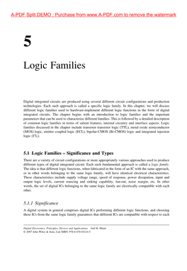 Logic Families and Interfacing.Pdf