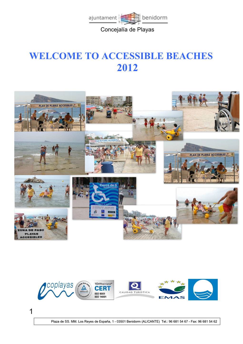 Welcome to Accessible Beaches 2012