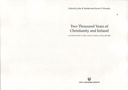 Two Thousand Years of Christianity and Ireland