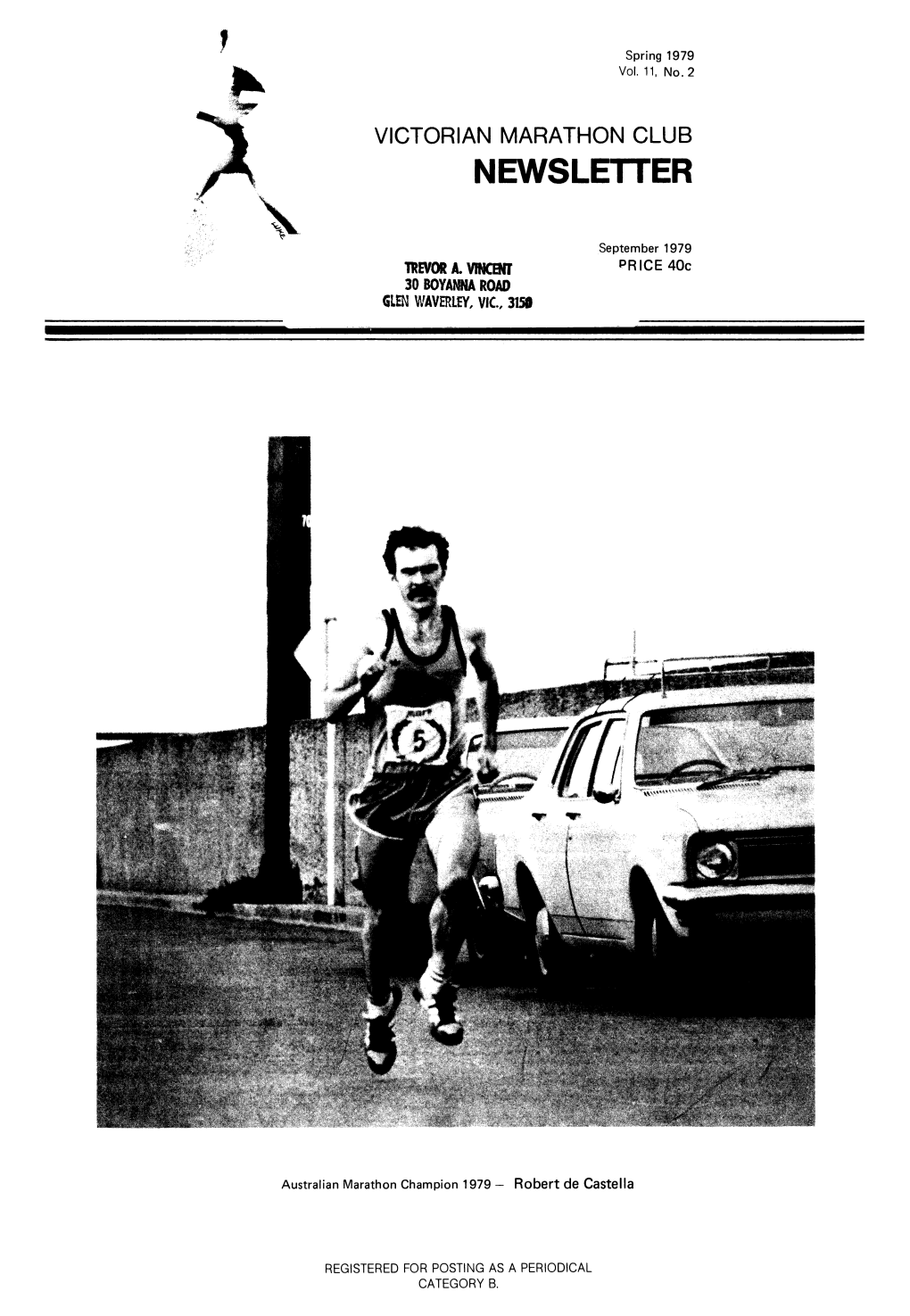 Victorian Marathon Club Newsletter