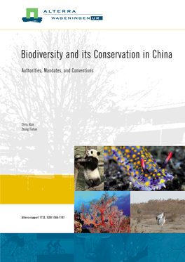 Biodiversity and Its Conservation in China