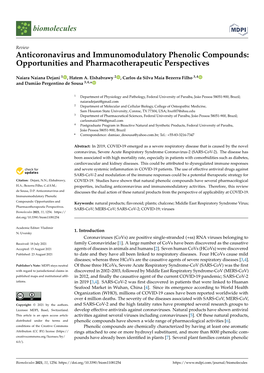 Opportunities and Pharmacotherapeutic Perspectives