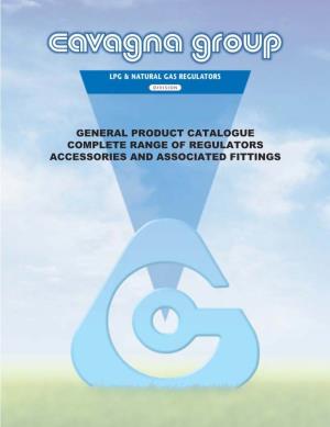 General Product Catalogue Complete Range of Regulators Accessories And