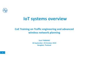 Iot Systems Overview