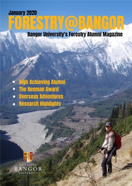 FORESTRY @BANGOR ALUMNI 2020 Newsletter