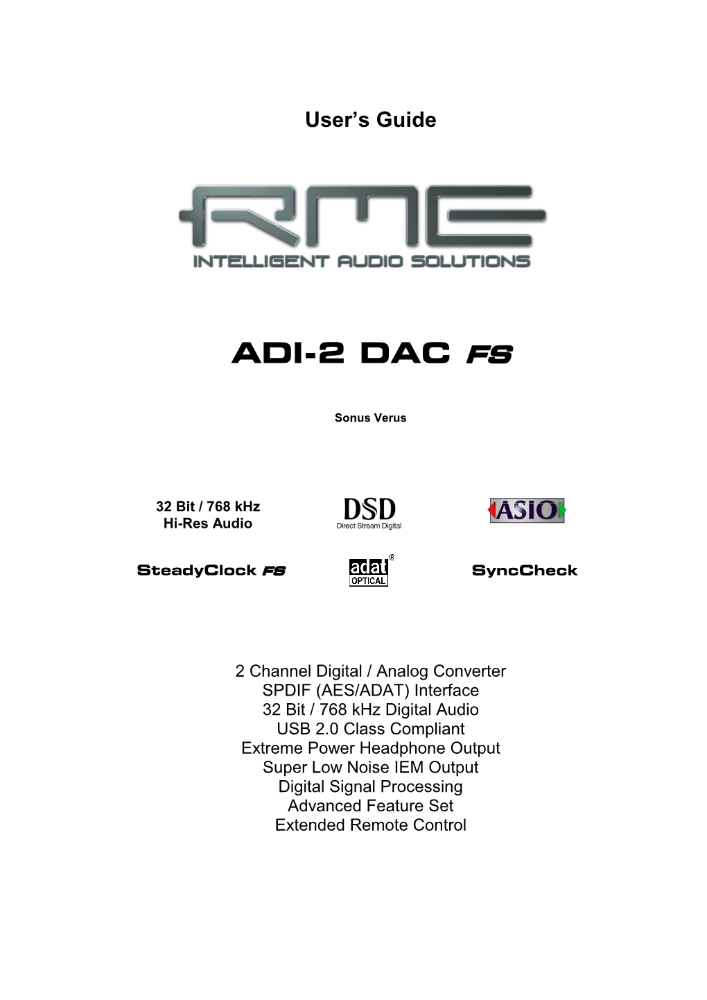 Adi-2 Dac Fs