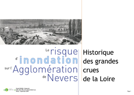 Historique Des Grandes Crues De La Loire