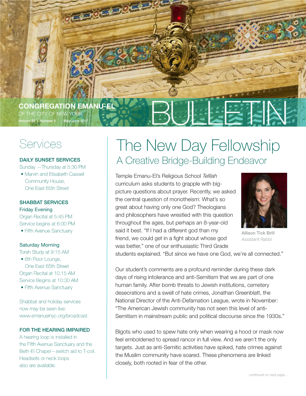 The New Day Fellowship
