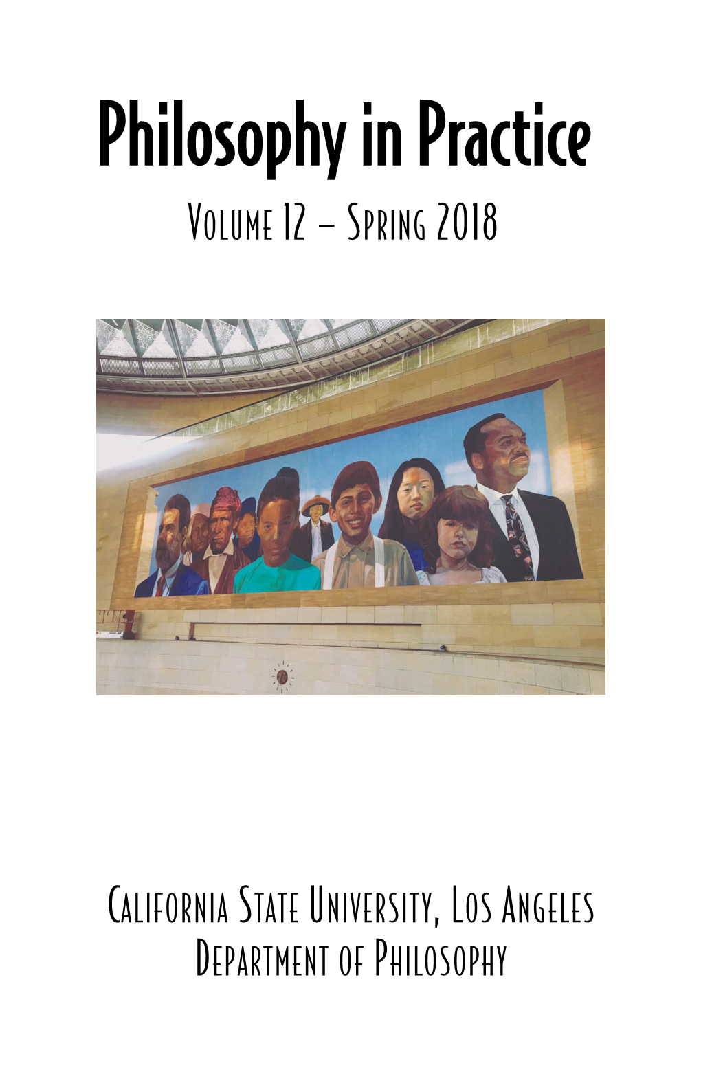 Philosophy in Practice Volume 12 — Spring 2018