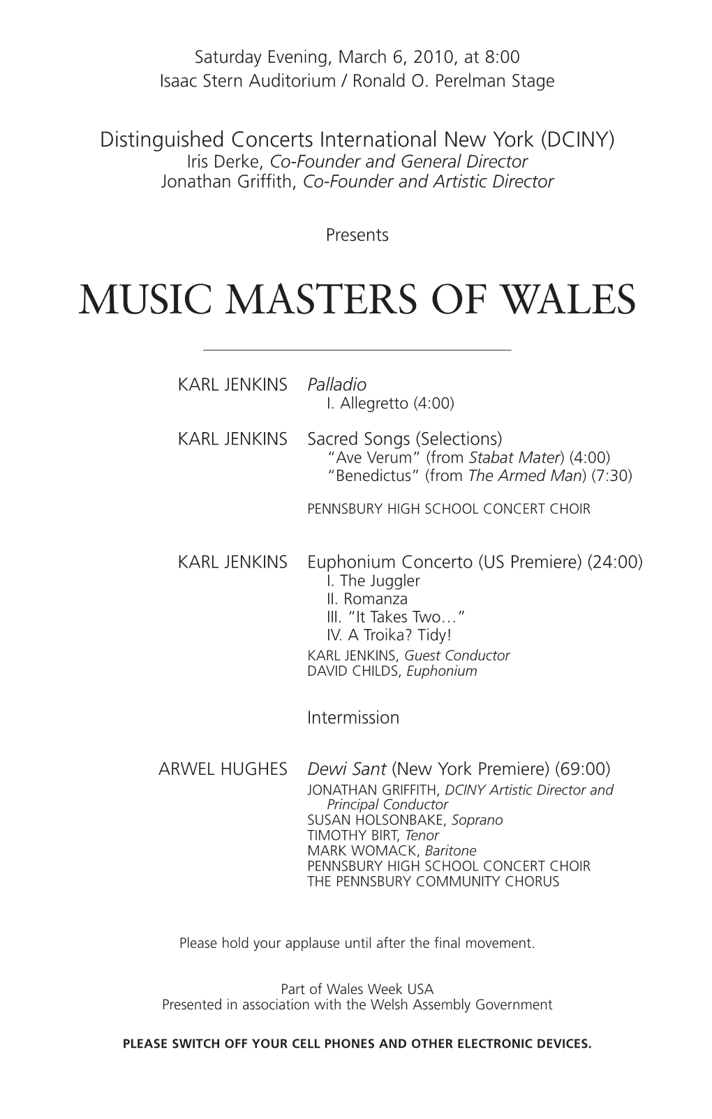 Music Masters of Wales
