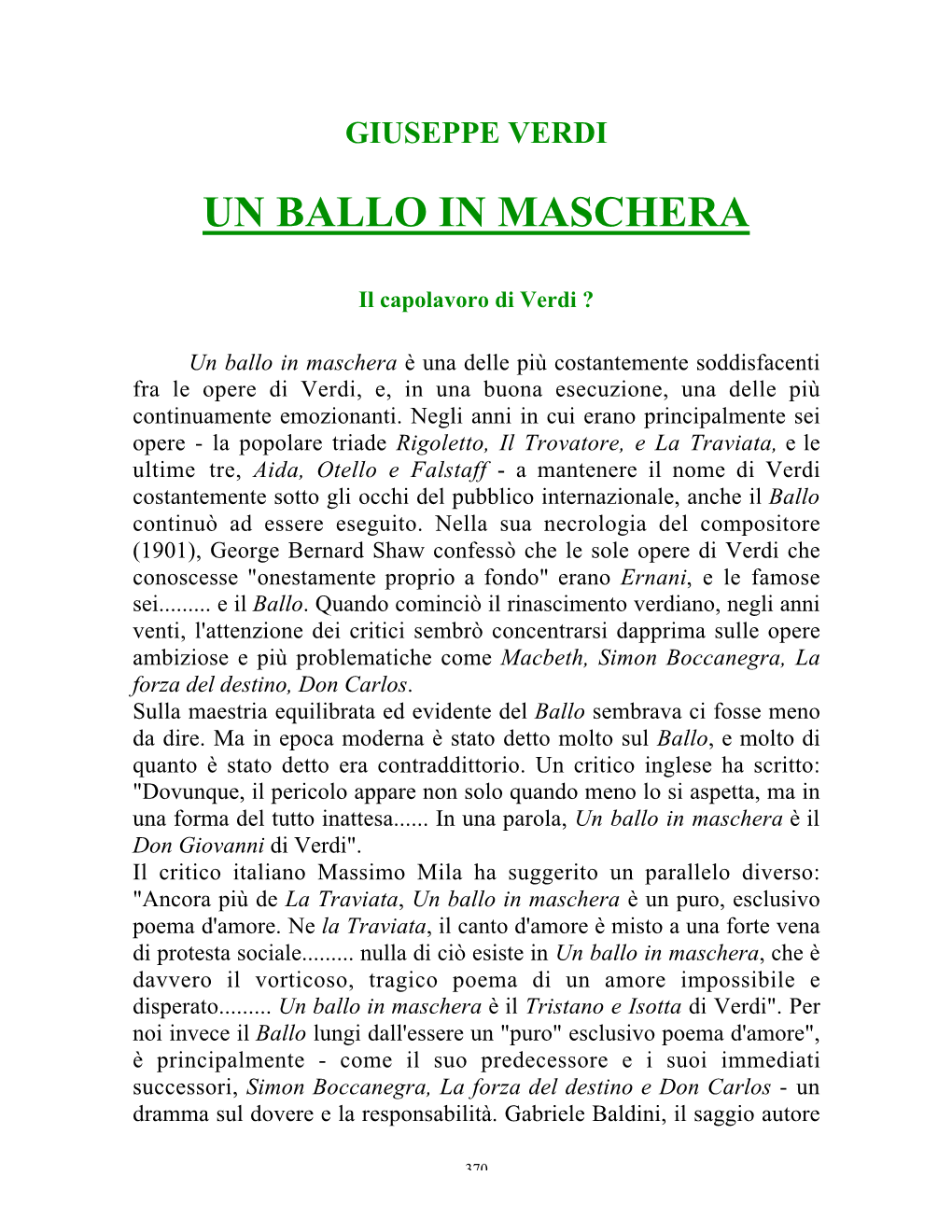 Un Ballo in Maschera