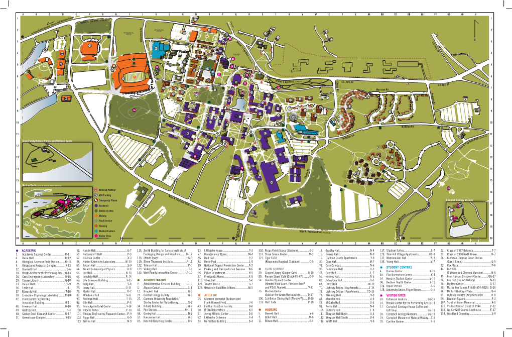 Campus Map 2018.Indd