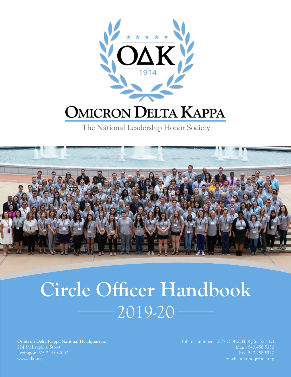 Circle Officer Handbook 2019-20