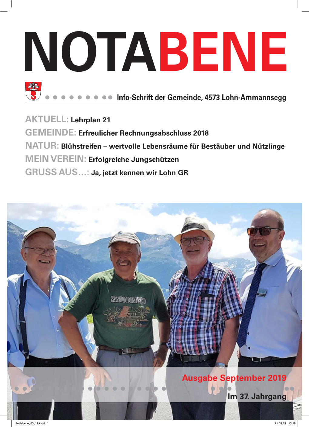 Nota Bene September 2019