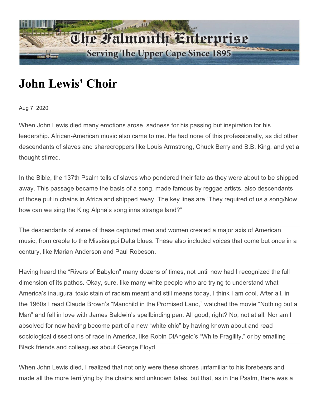 John Lewis' Choir