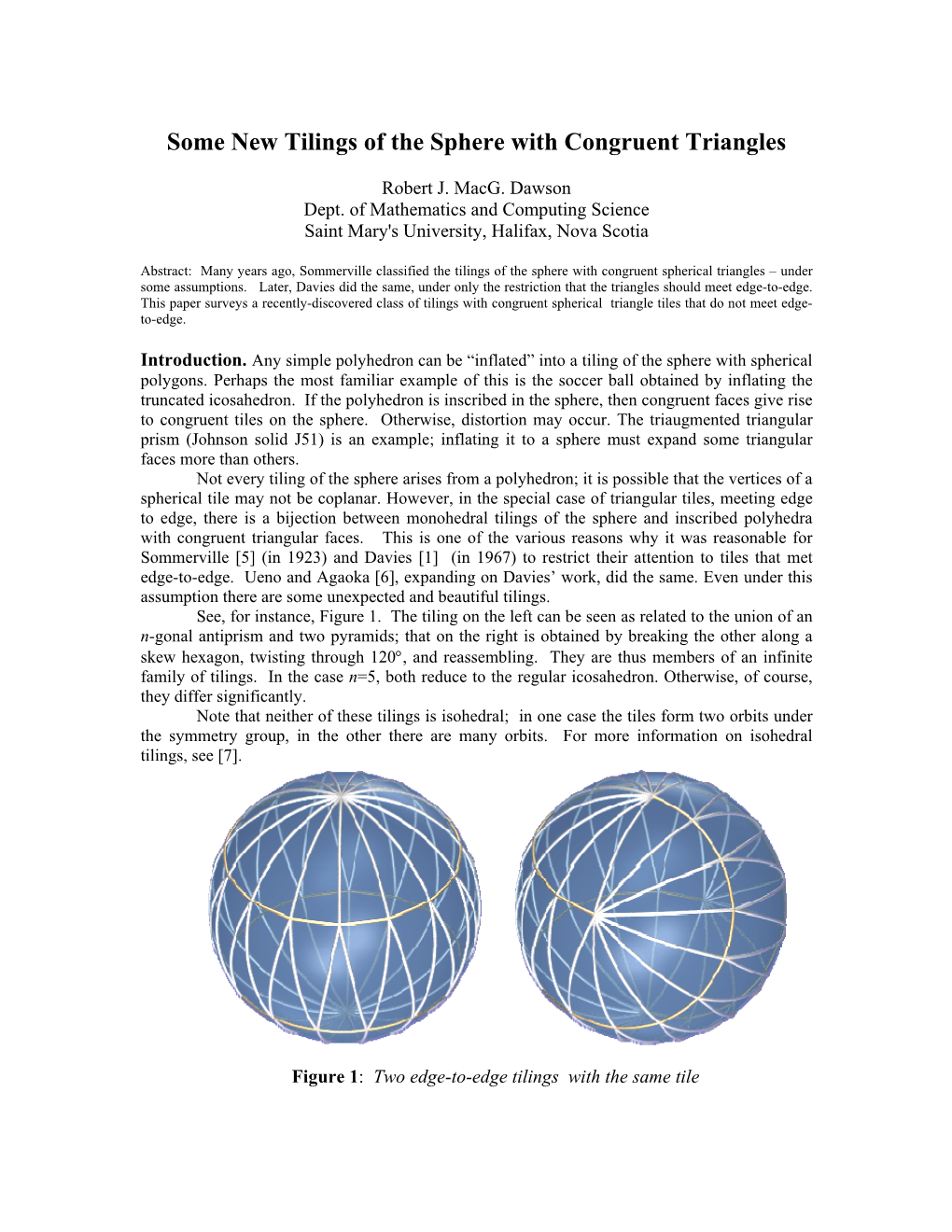 Tiling the Sphere with Congruent Triangles