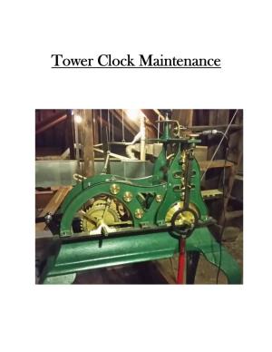 Tower Clock Maintenance Manual