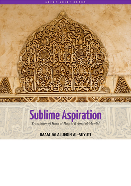 Sublime Aspiration V2.0 (Husn Al-Maqsid Fi Amal Al-Mawlid)