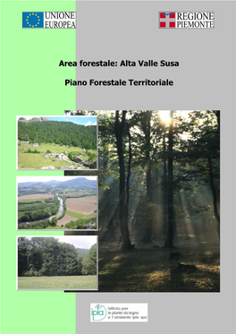 Alta Valle Susa Piano Forestale Territoriale