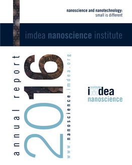 2016 Annual Report IMDEA Nanoscience File Download