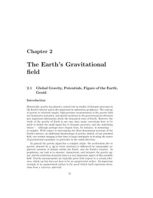 The Earth's Gravitational Field
