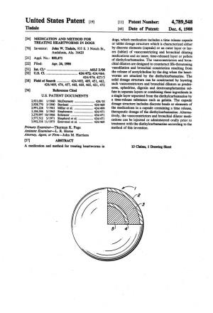 Page 1 United States Patent (19) Tisdale 54 MEDICATION AND