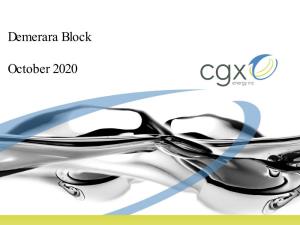 Demerara Block October 2020